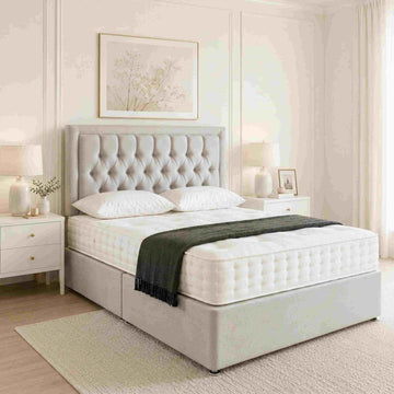 Divan bed drawers explained — UK divan bed with drawer storage