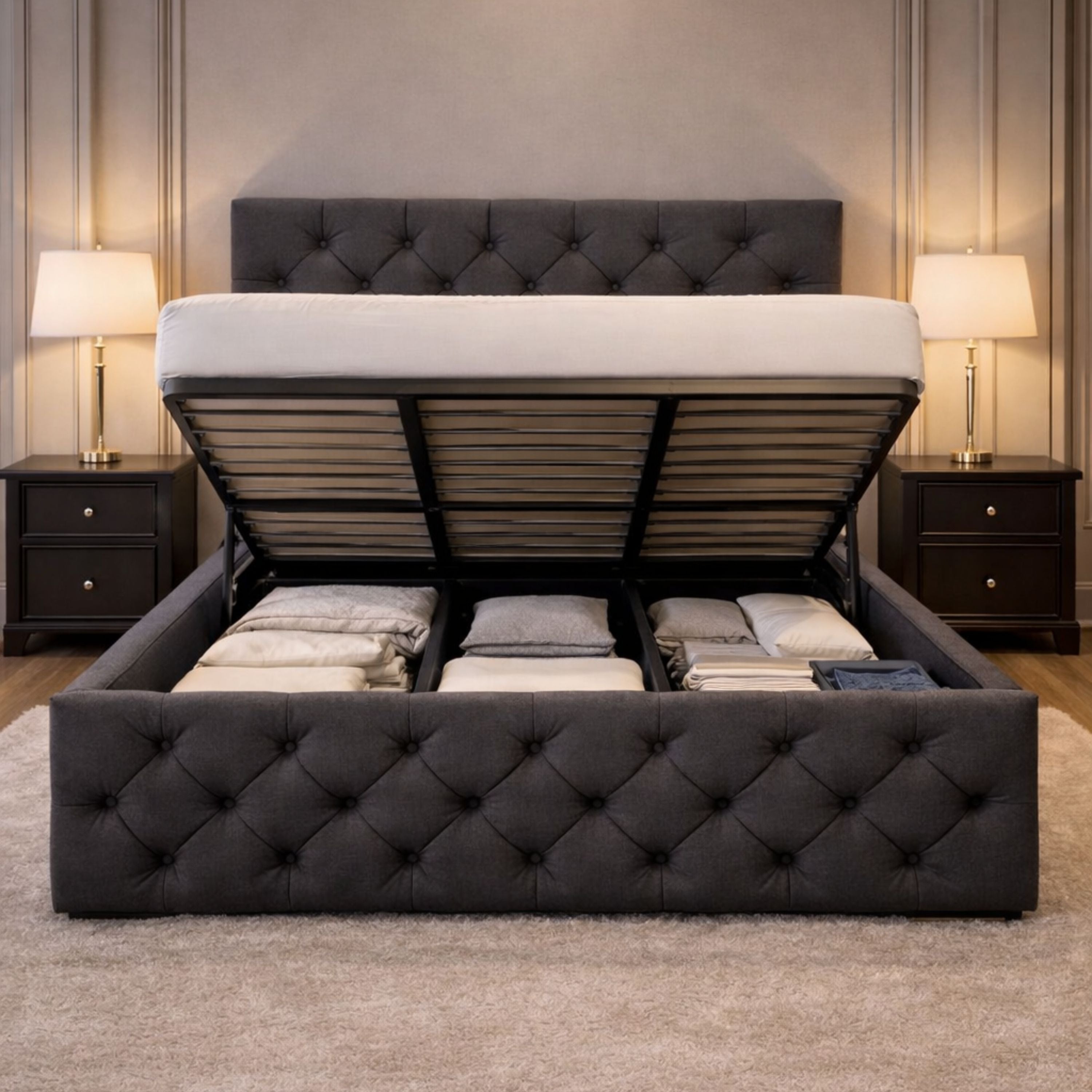 Elite Rest Ottoman Storage Bed