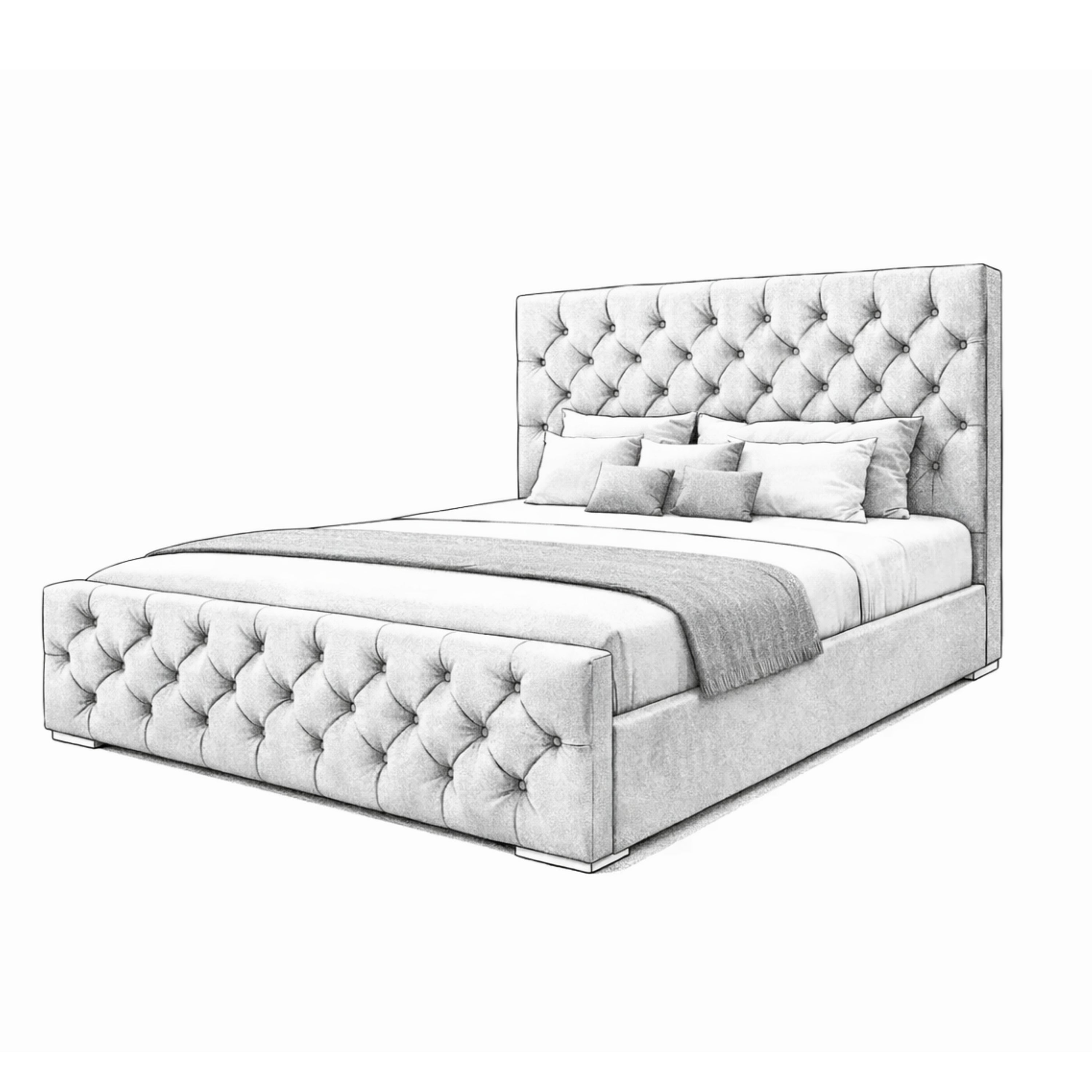 Elite Rest Ottoman Storage Bed