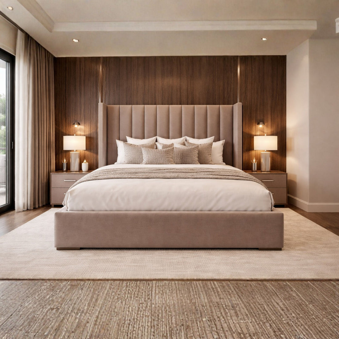 Aurora Lift-Up Storage Ottoman Bed