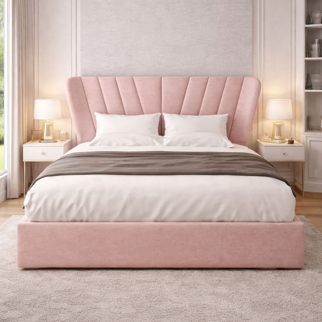 Modern Loft Ottoman Storage Bed