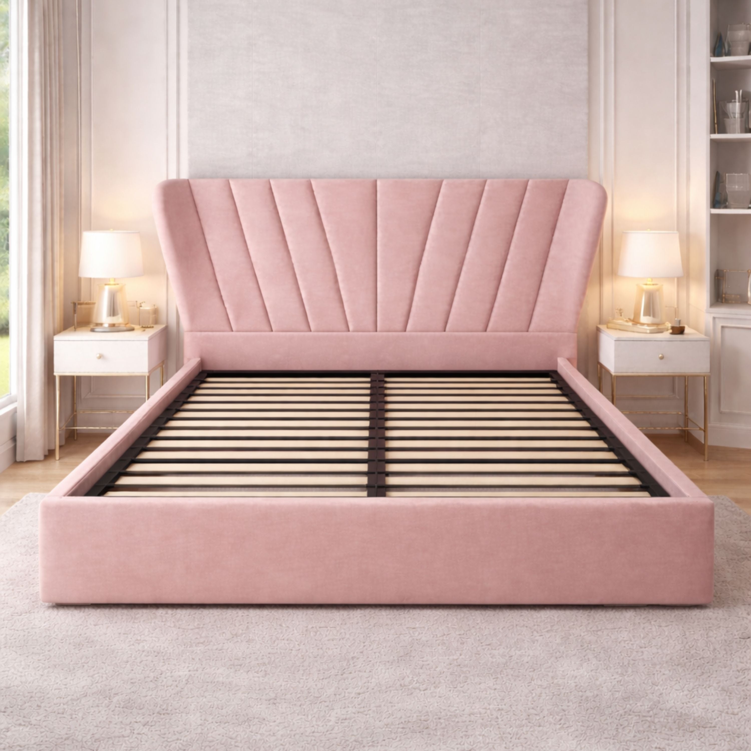 Modern Loft Ottoman Storage Bed