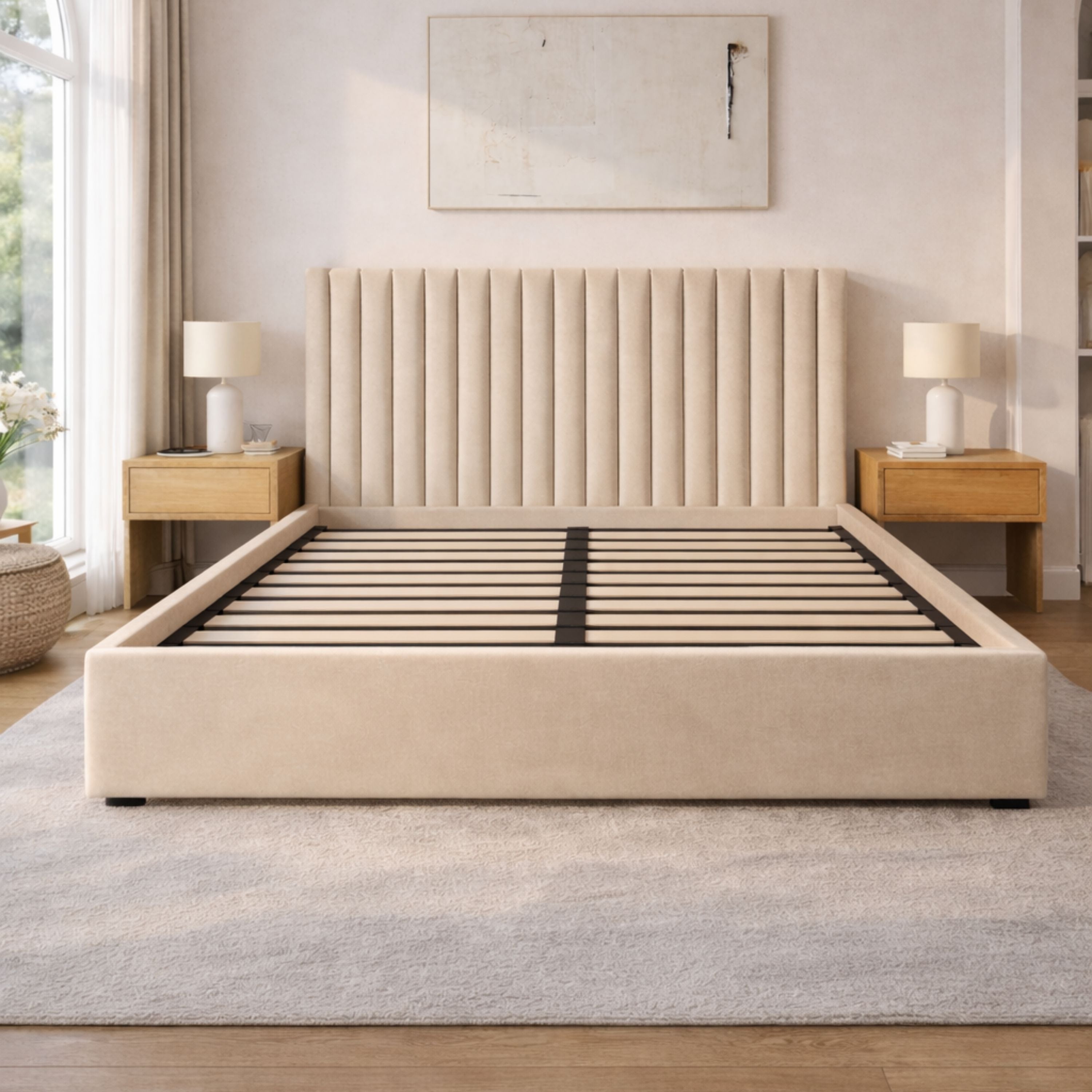 Velvet Royale Ottoman Bed