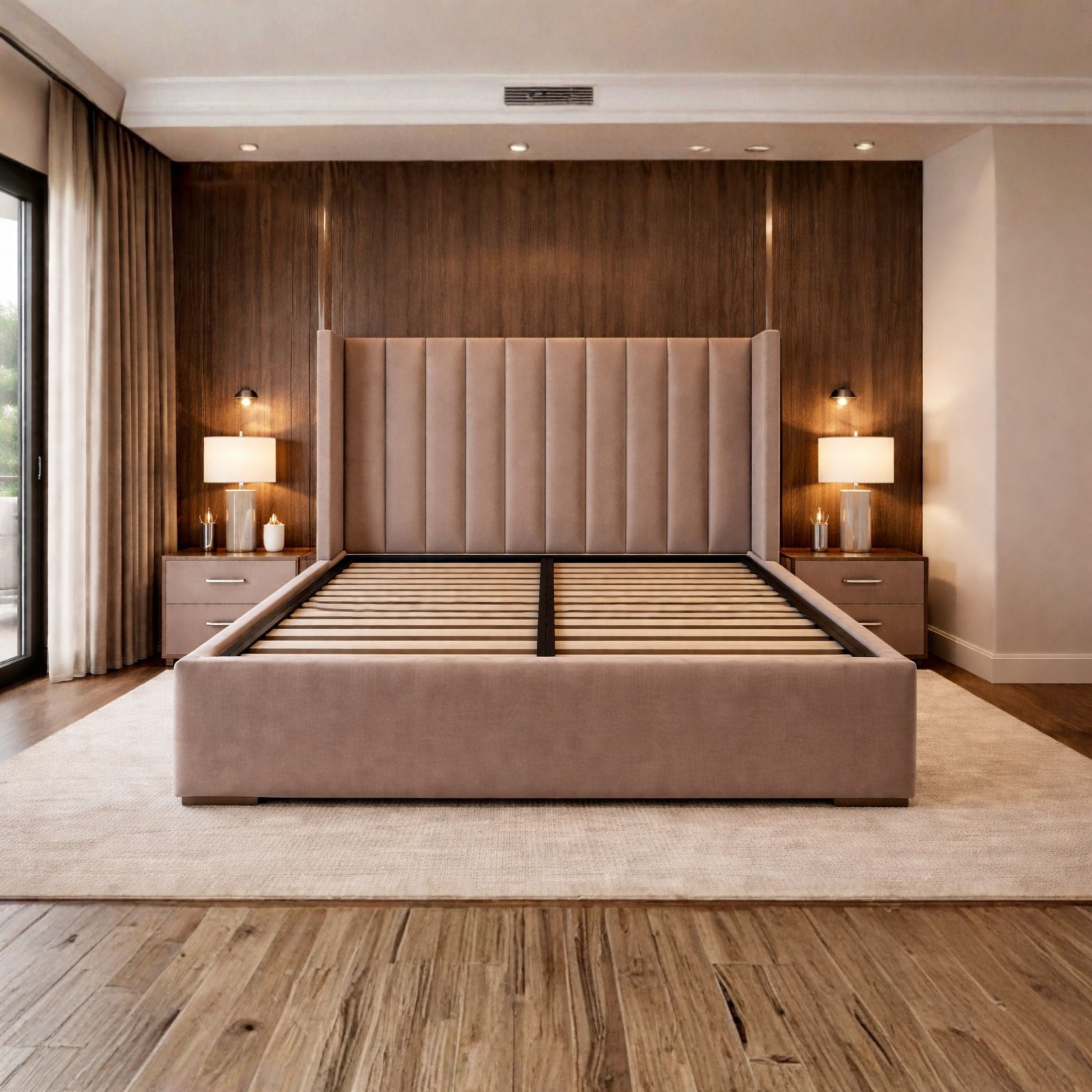 Aurora Lift-Up Storage Ottoman Bed