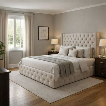 Diamond Luxe Ottoman Bed