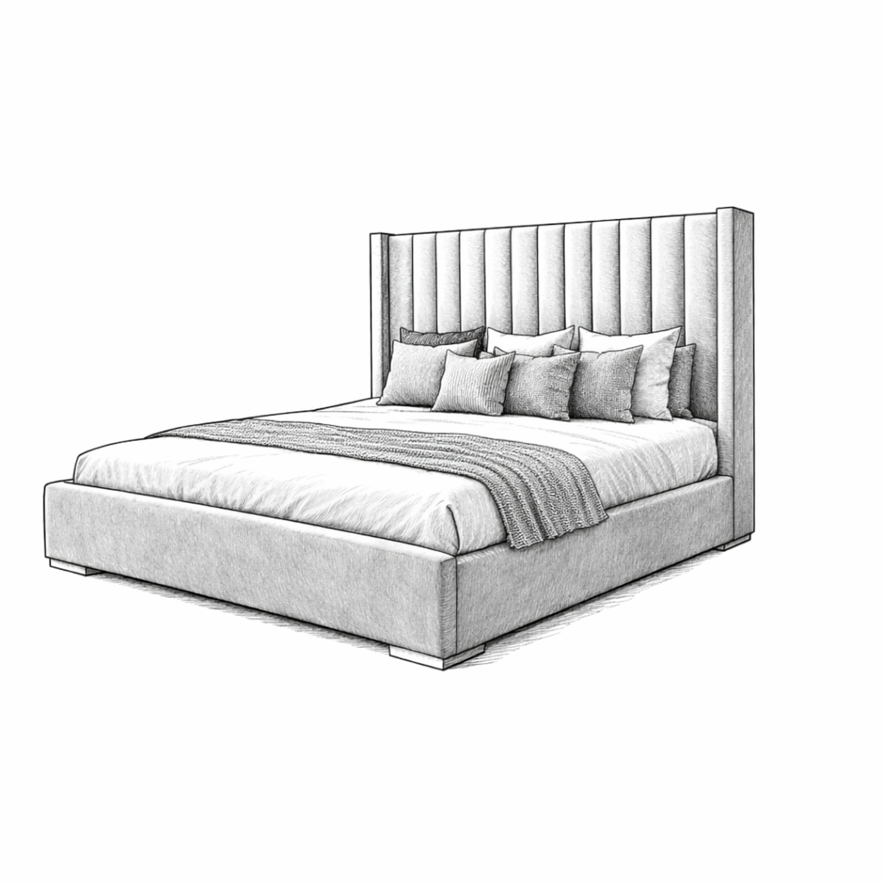 Aurora Lift-Up Storage Ottoman Bed