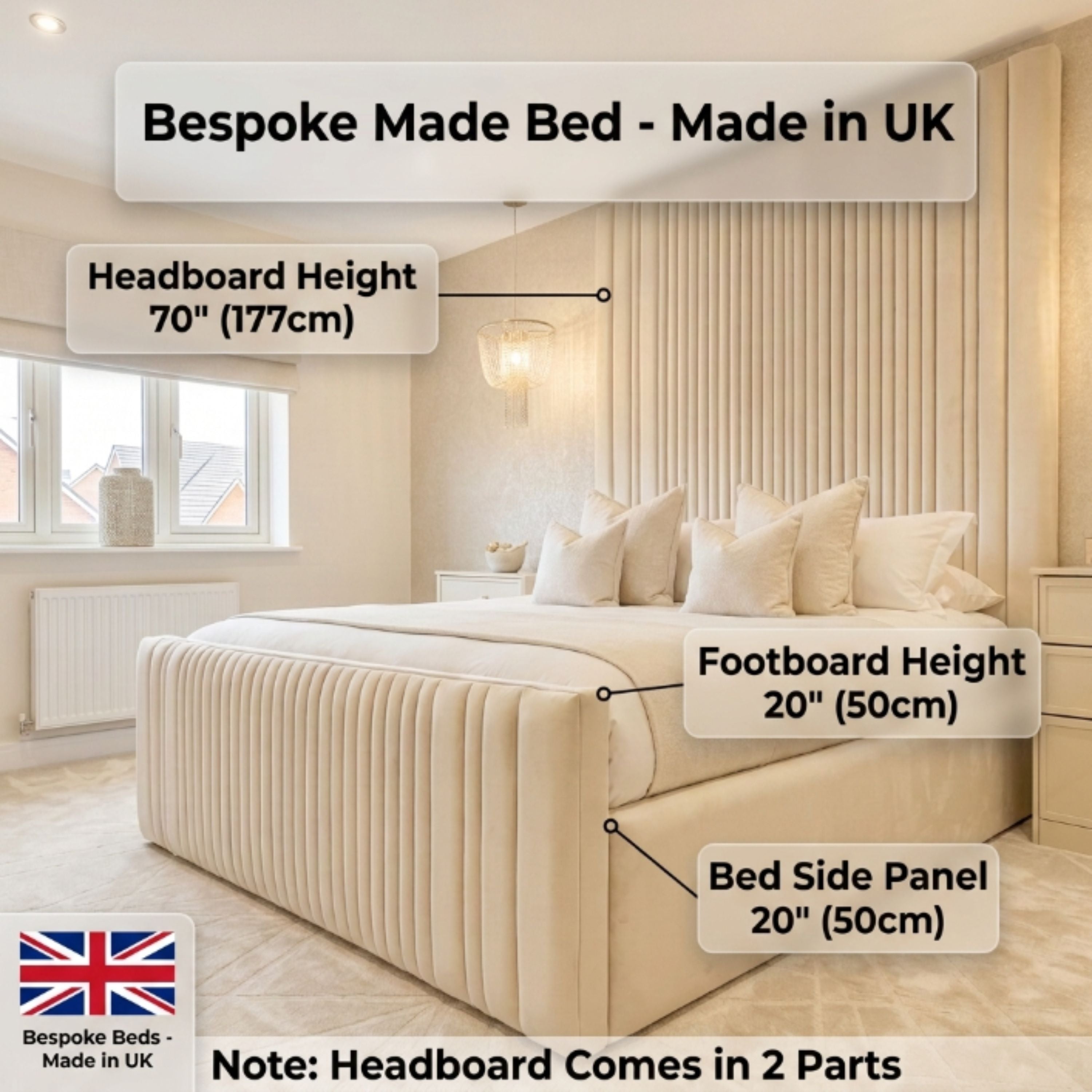 AURELIA Panel Bed