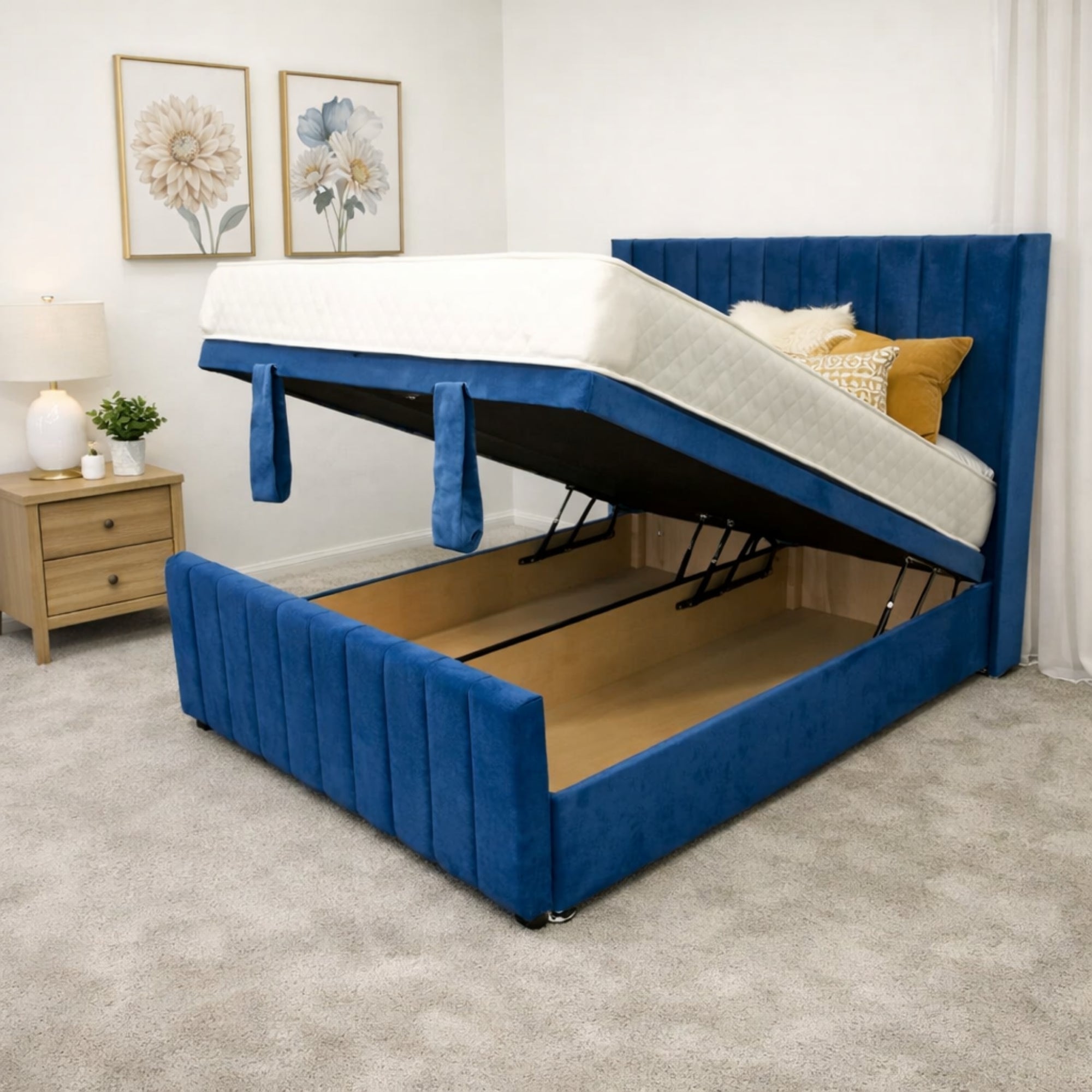 Luna Storage Ottoman Divan Bed