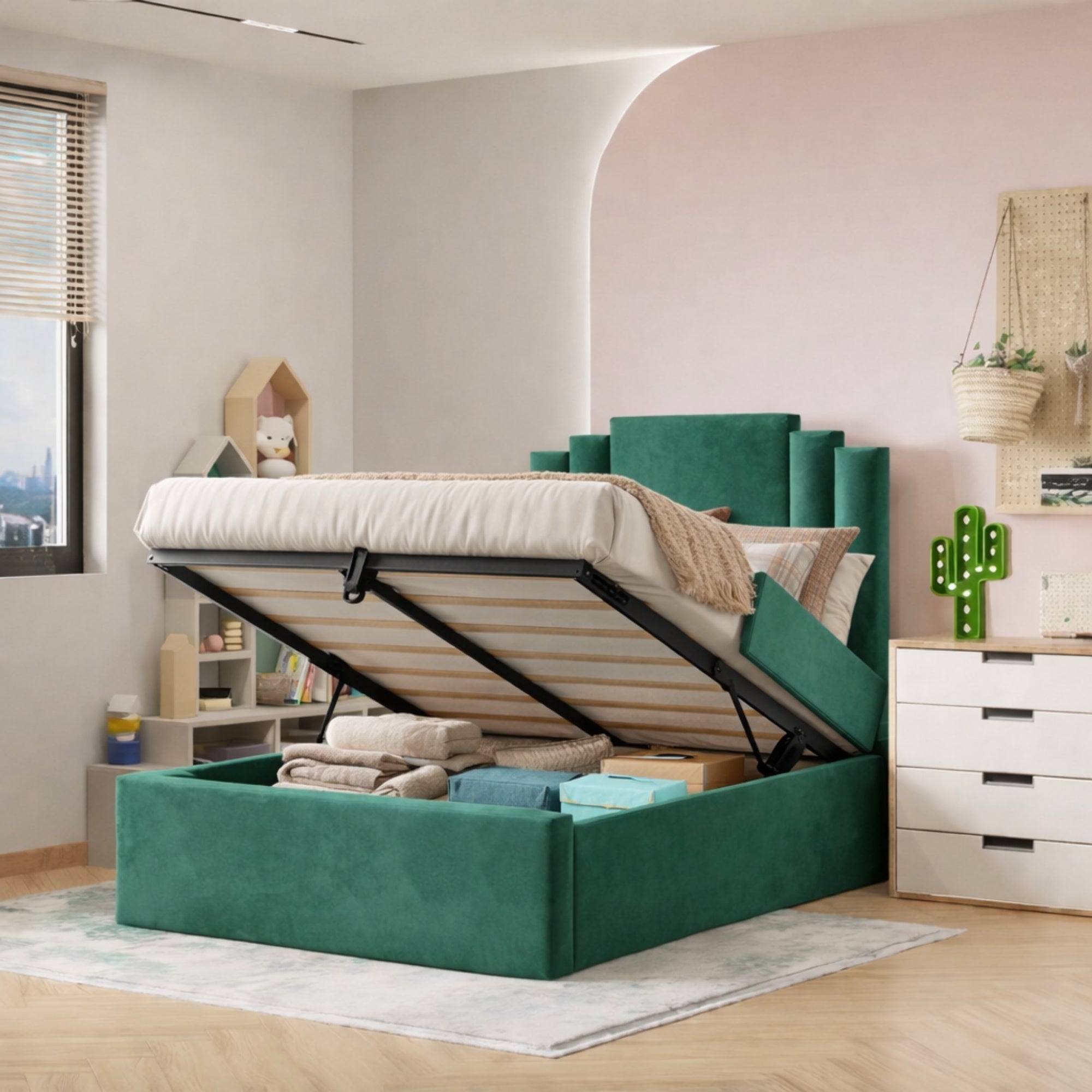 Cosy Castle Kids Bed