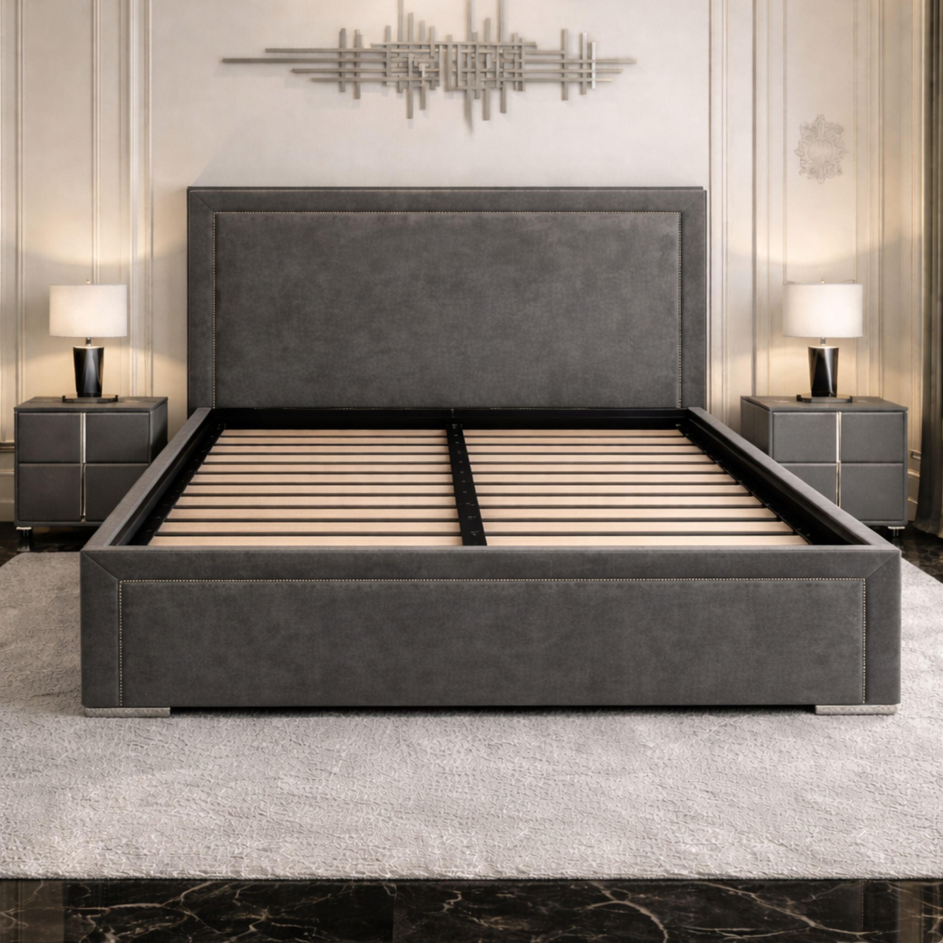 Platinum Dream Ottoman Bed
