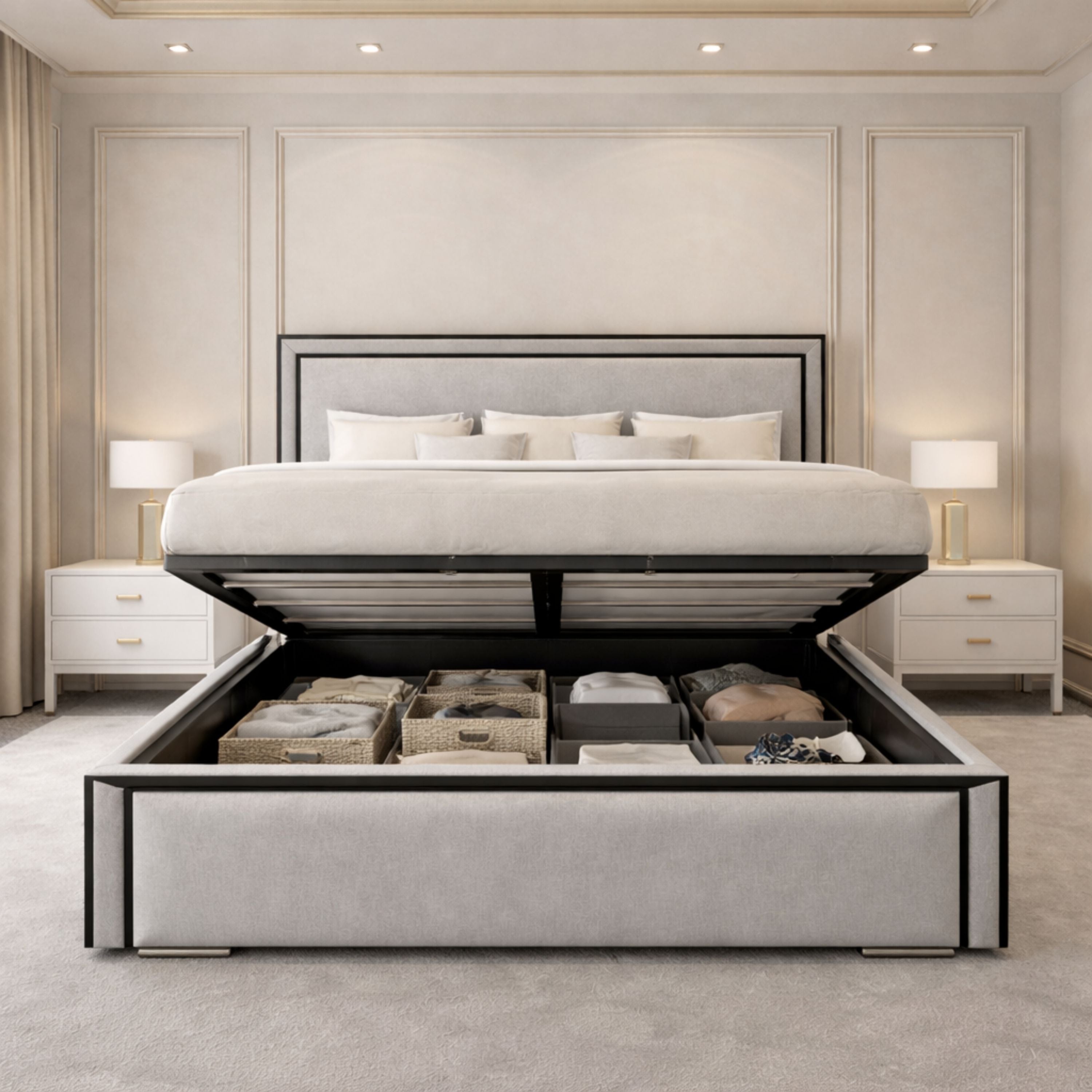 Heritage Chesterfield Ottoman Bed