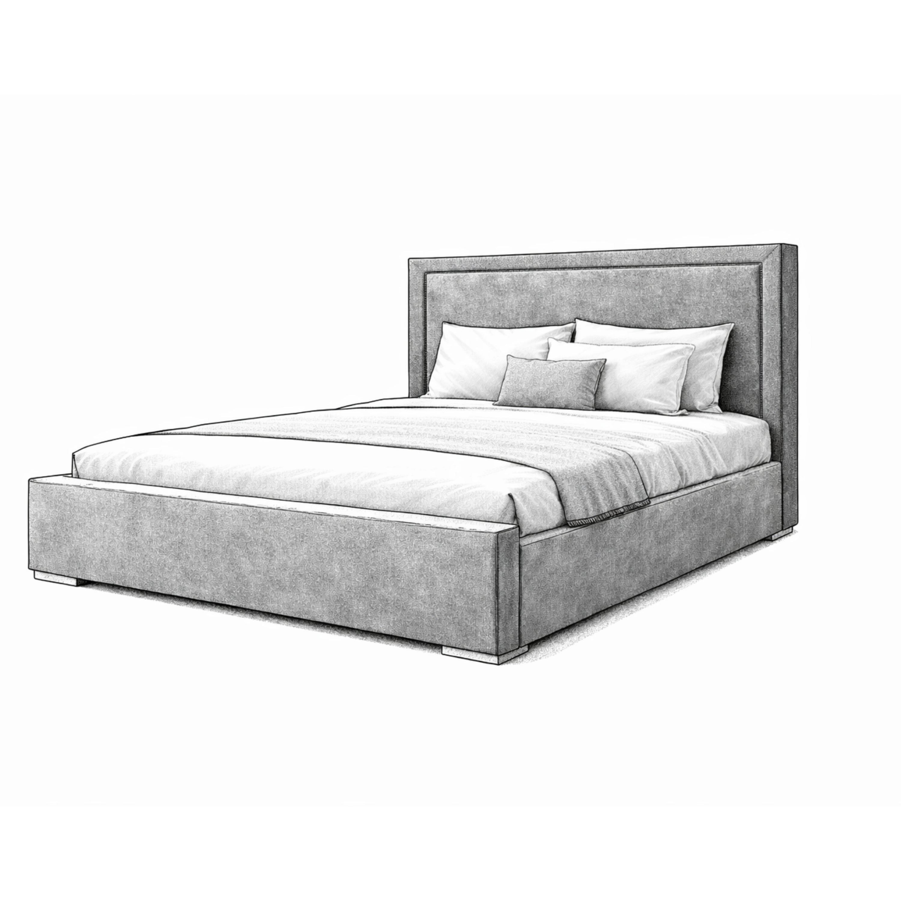 Platinum Dream Ottoman Bed