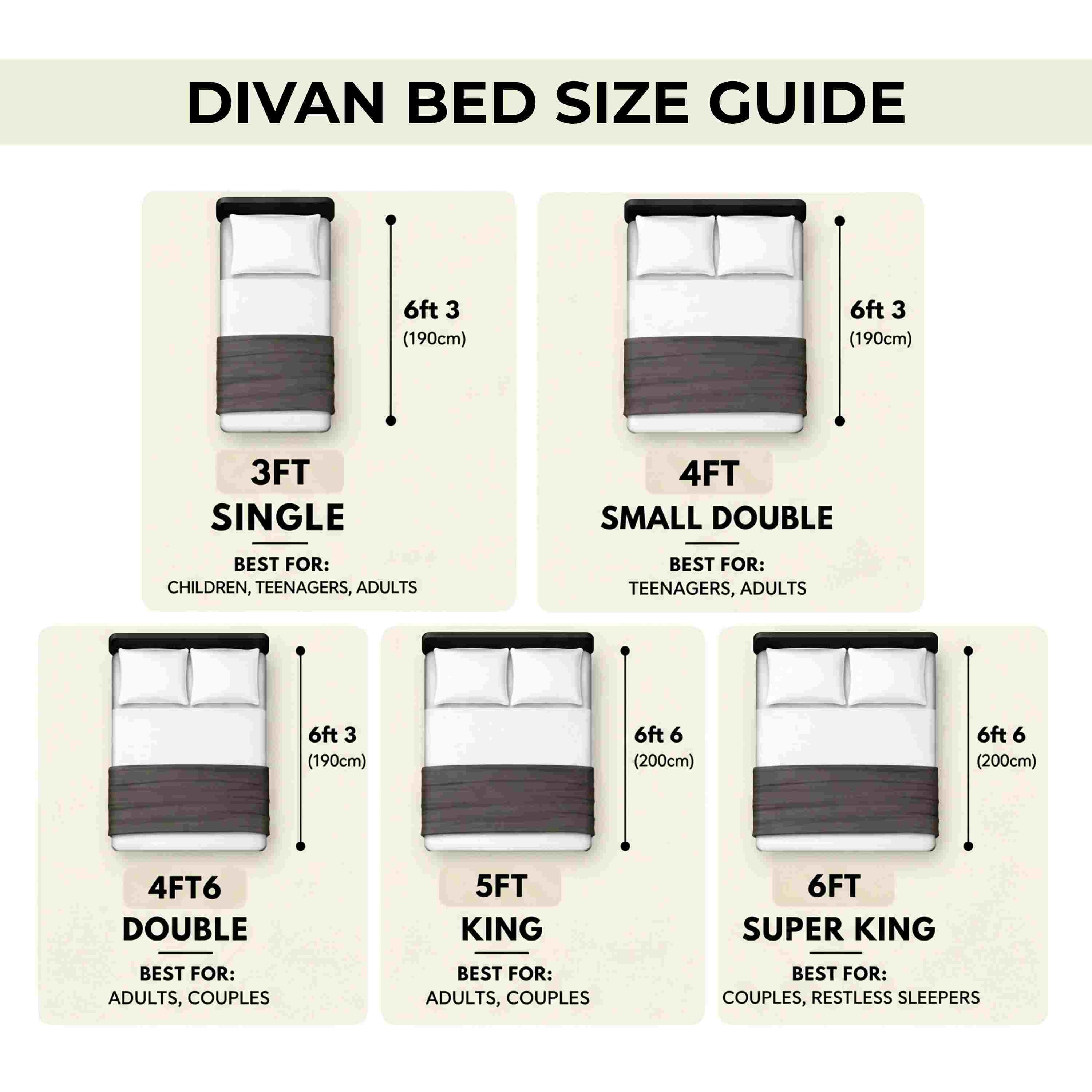 Cianoi Storage Divan Bed