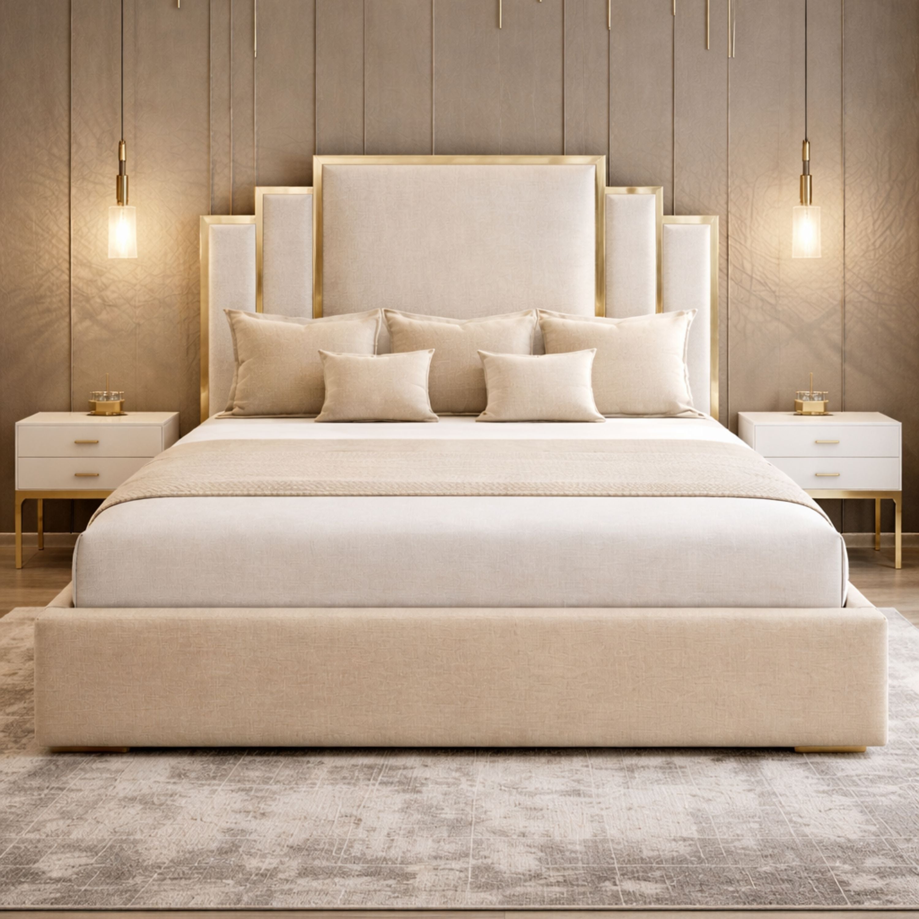 Nova Modern Ottoman Storage Bed