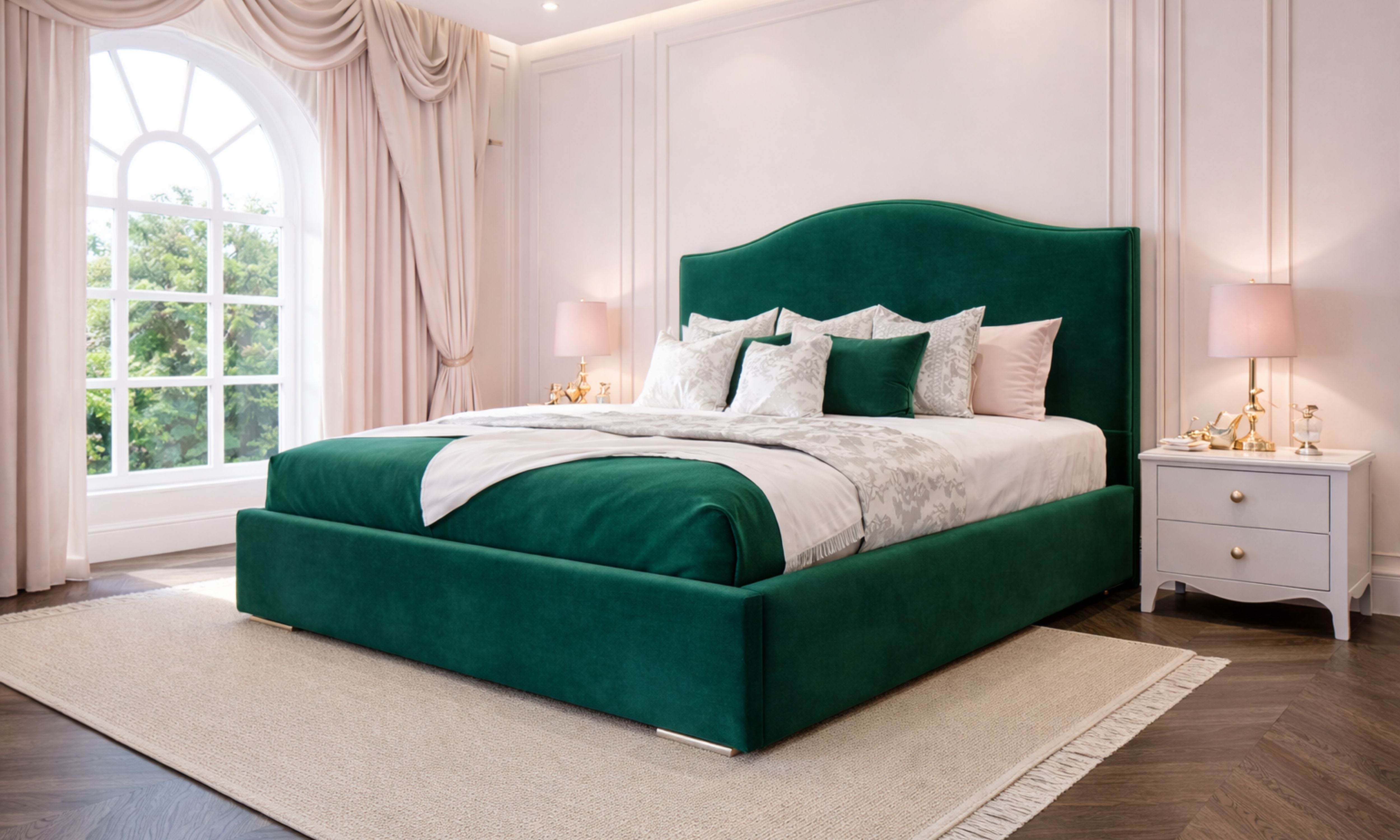 Ascot Deluxe Ottoman Bed