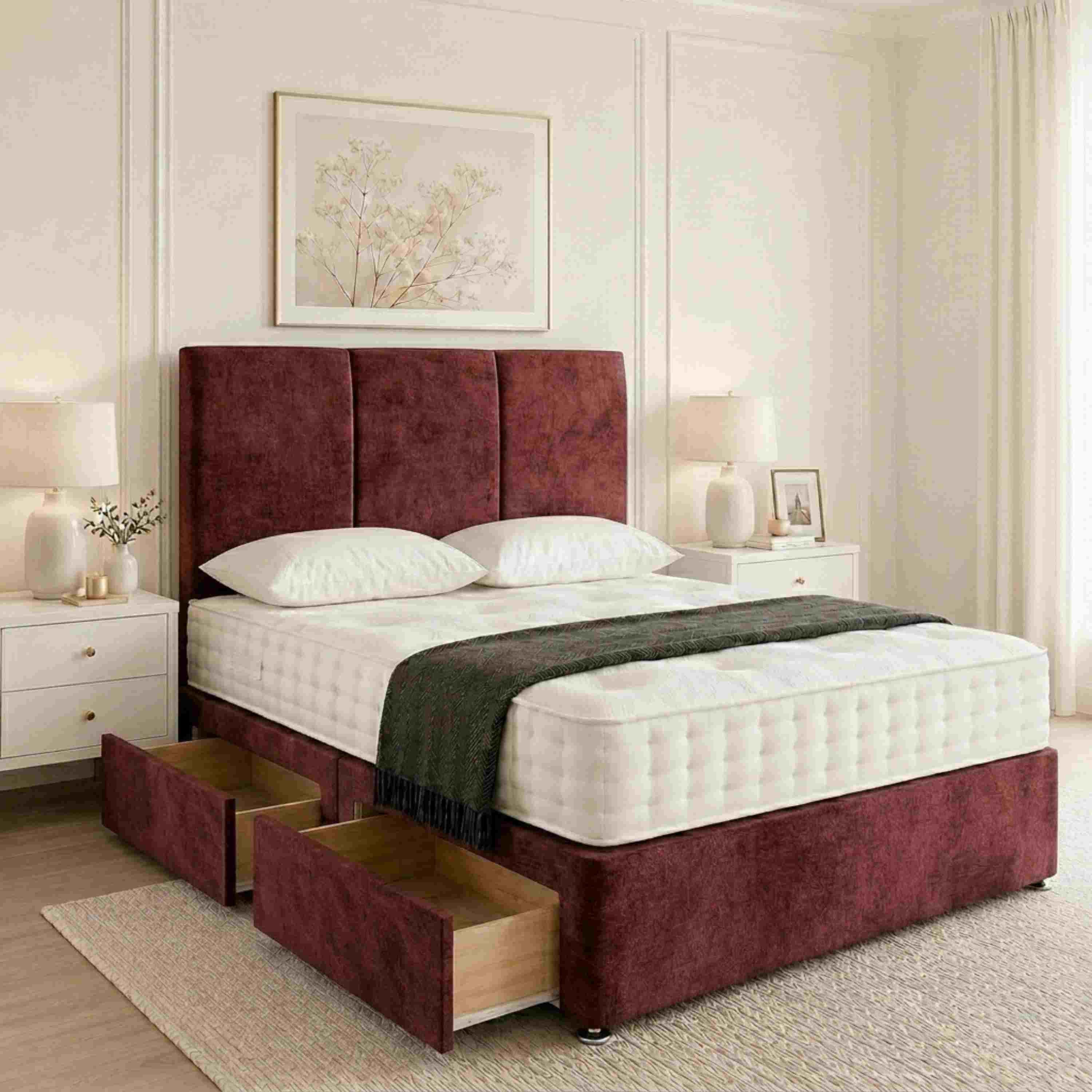 Arvell Elegant  Divan Bed