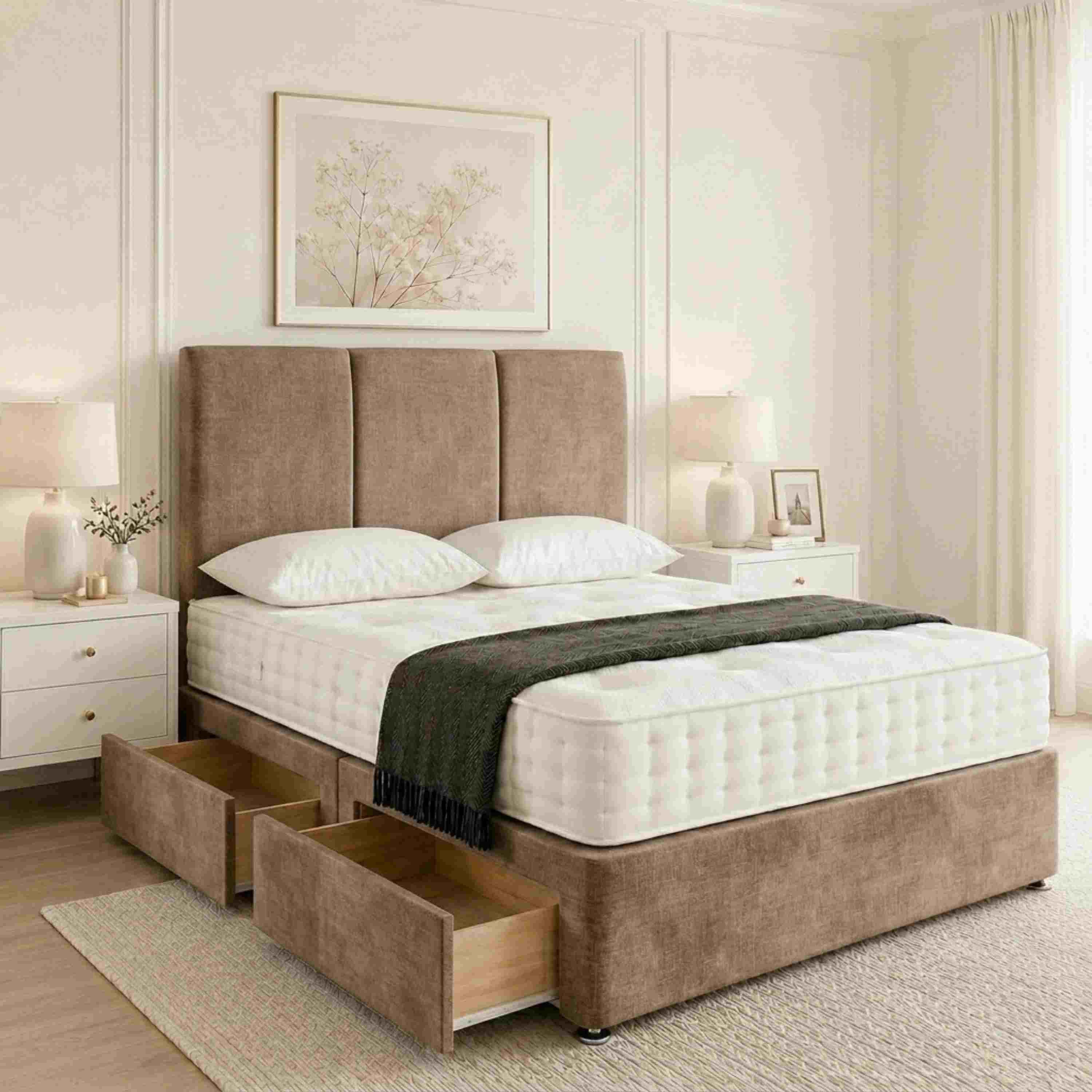 Arvell Elegant  Divan Bed