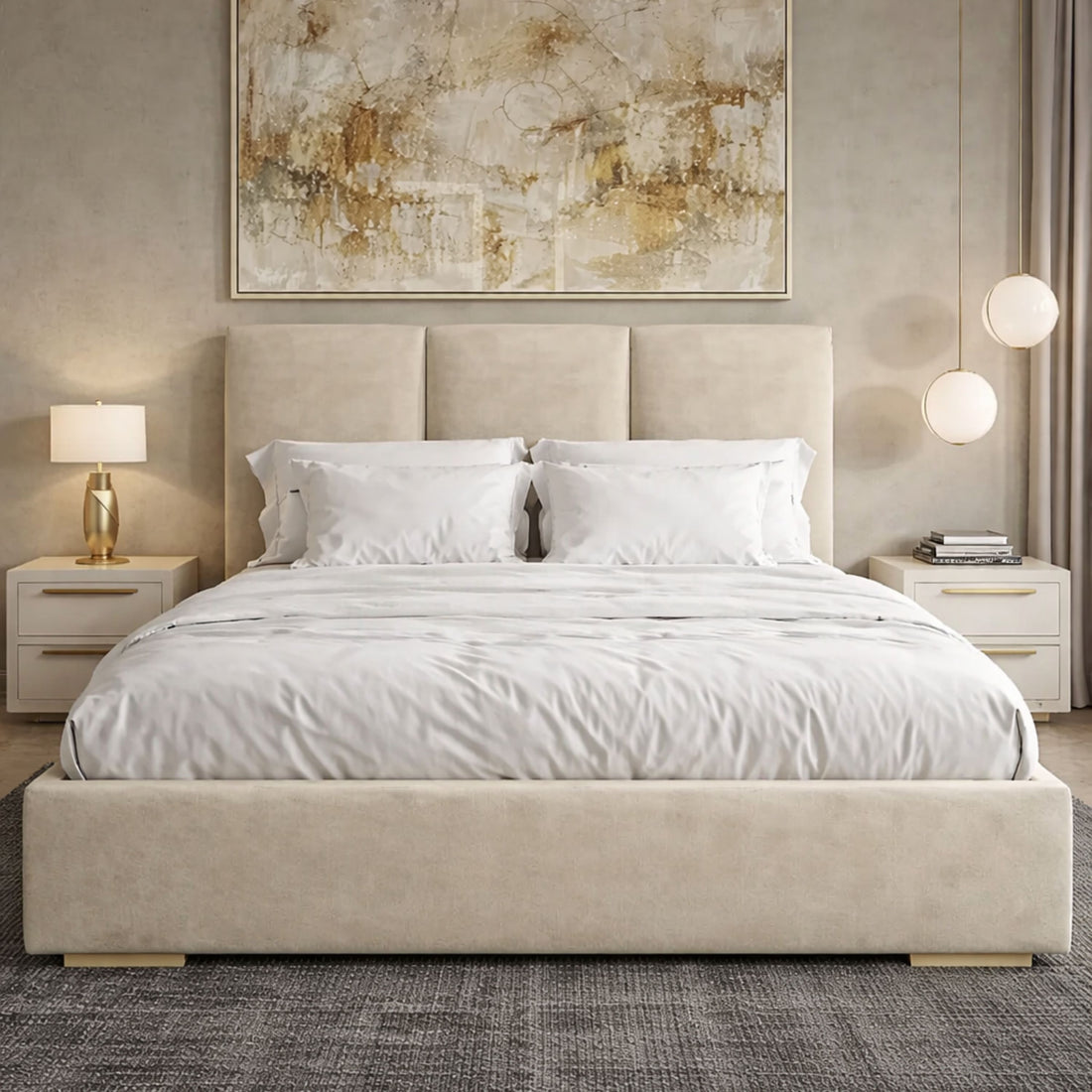 Valencia Luxury Ottoman Bed