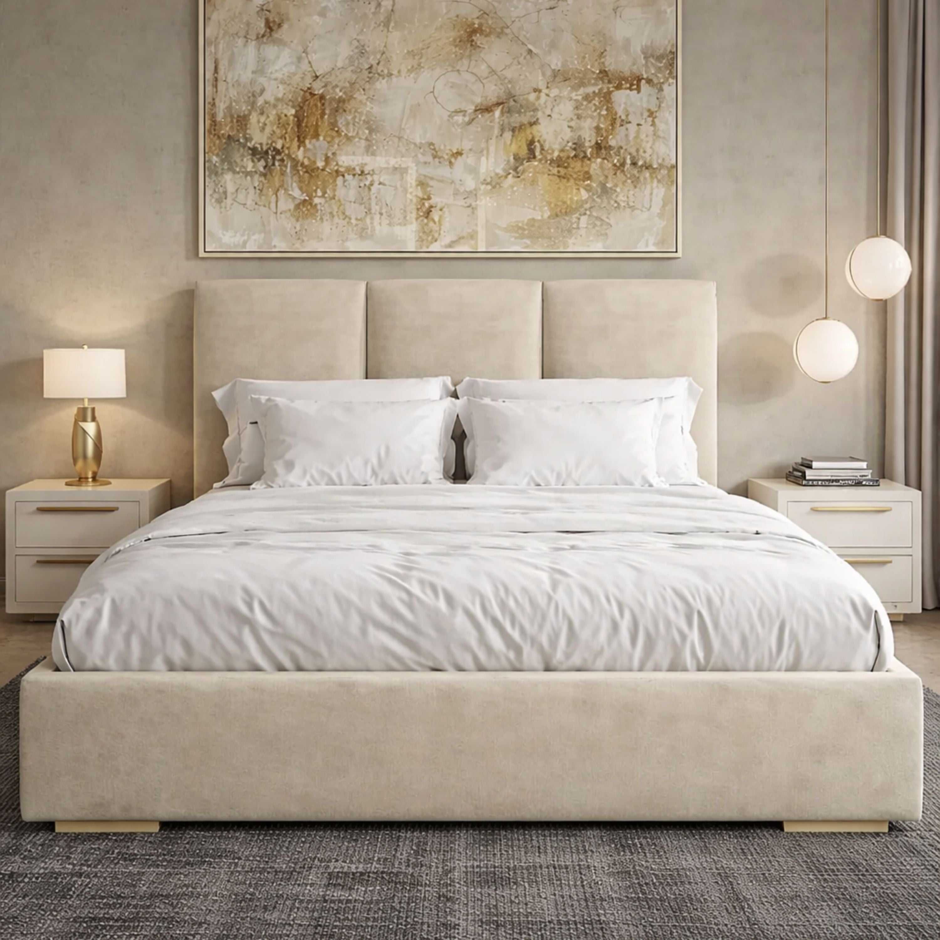 Valencia Luxury Ottoman Bed