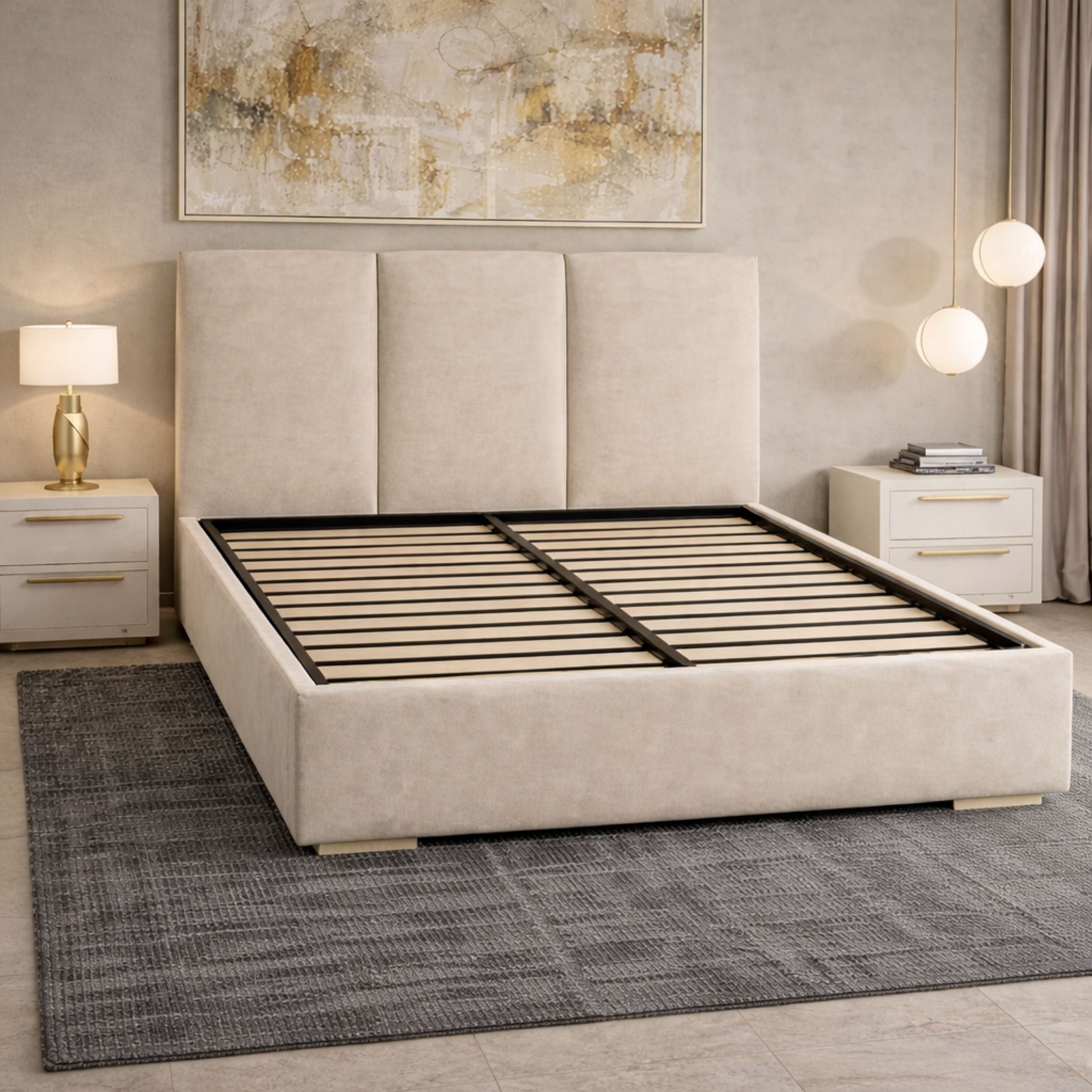 Valencia Luxury Ottoman Bed