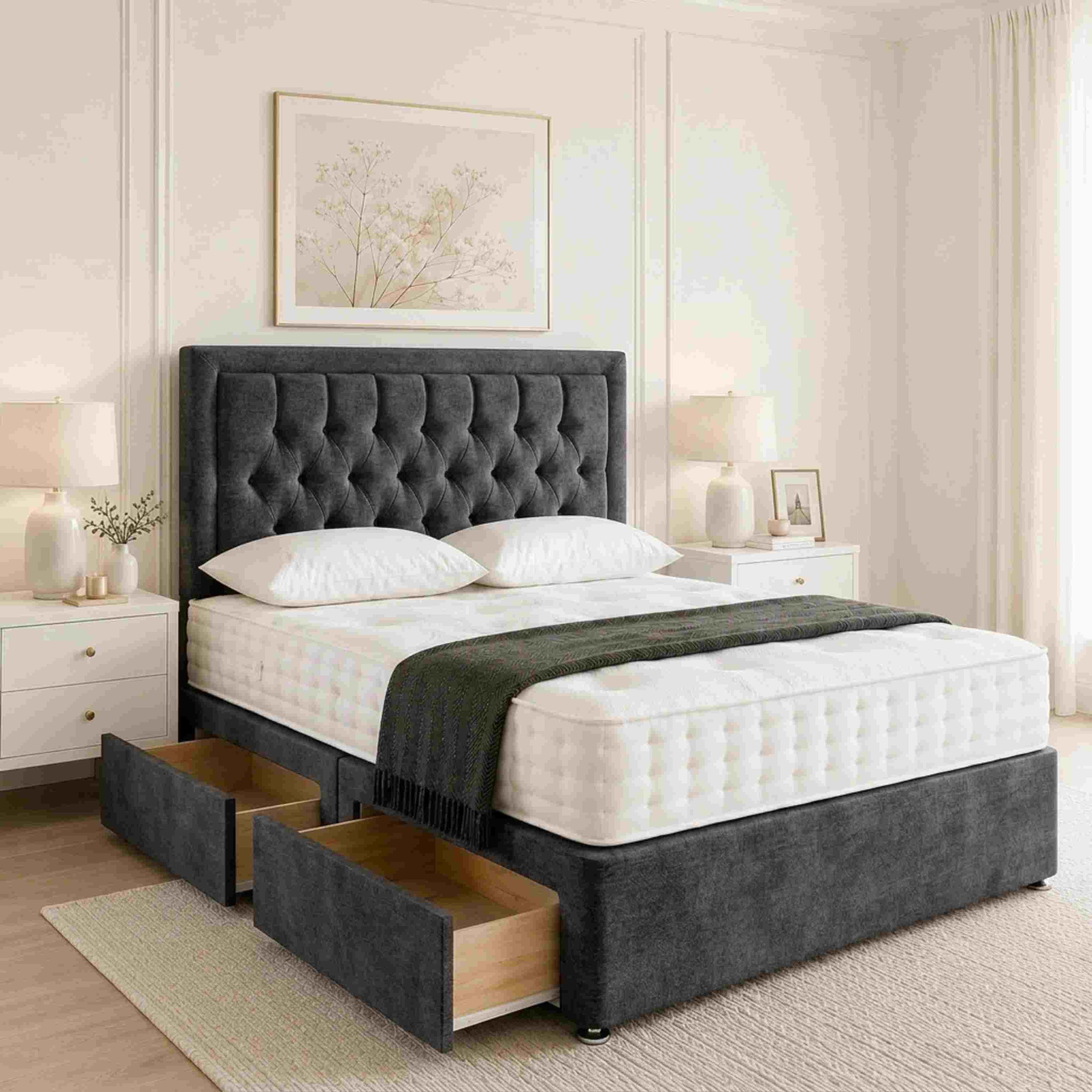 Cianoi Storage Divan Bed