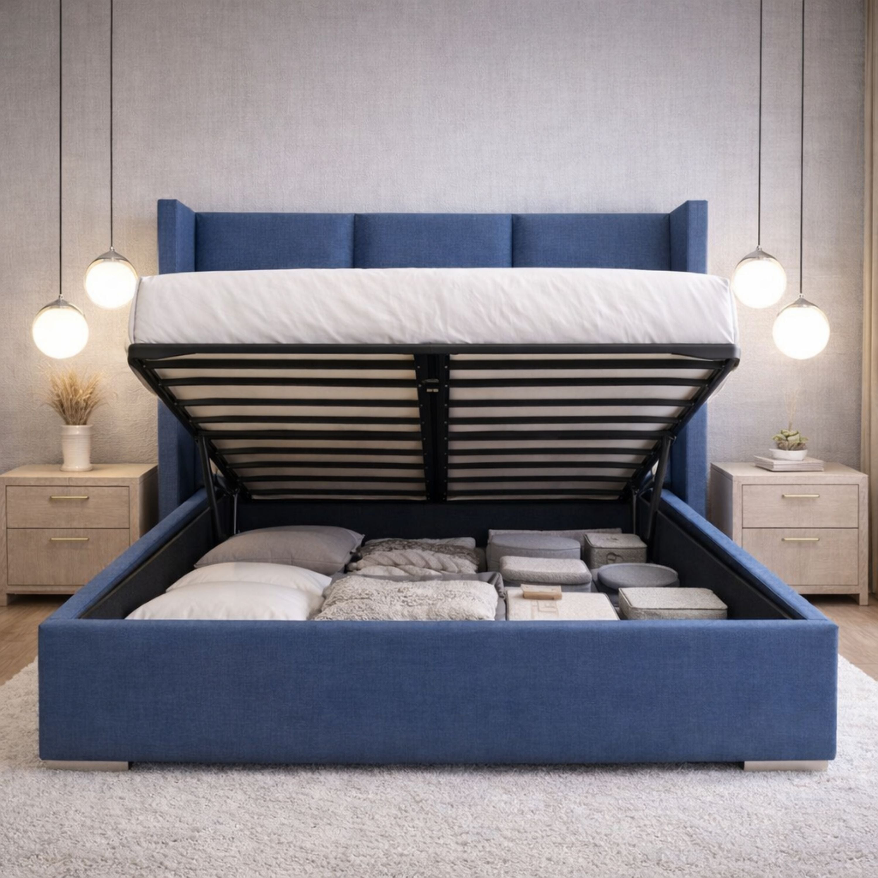 Crown Supreme Ottoman Storage Bed