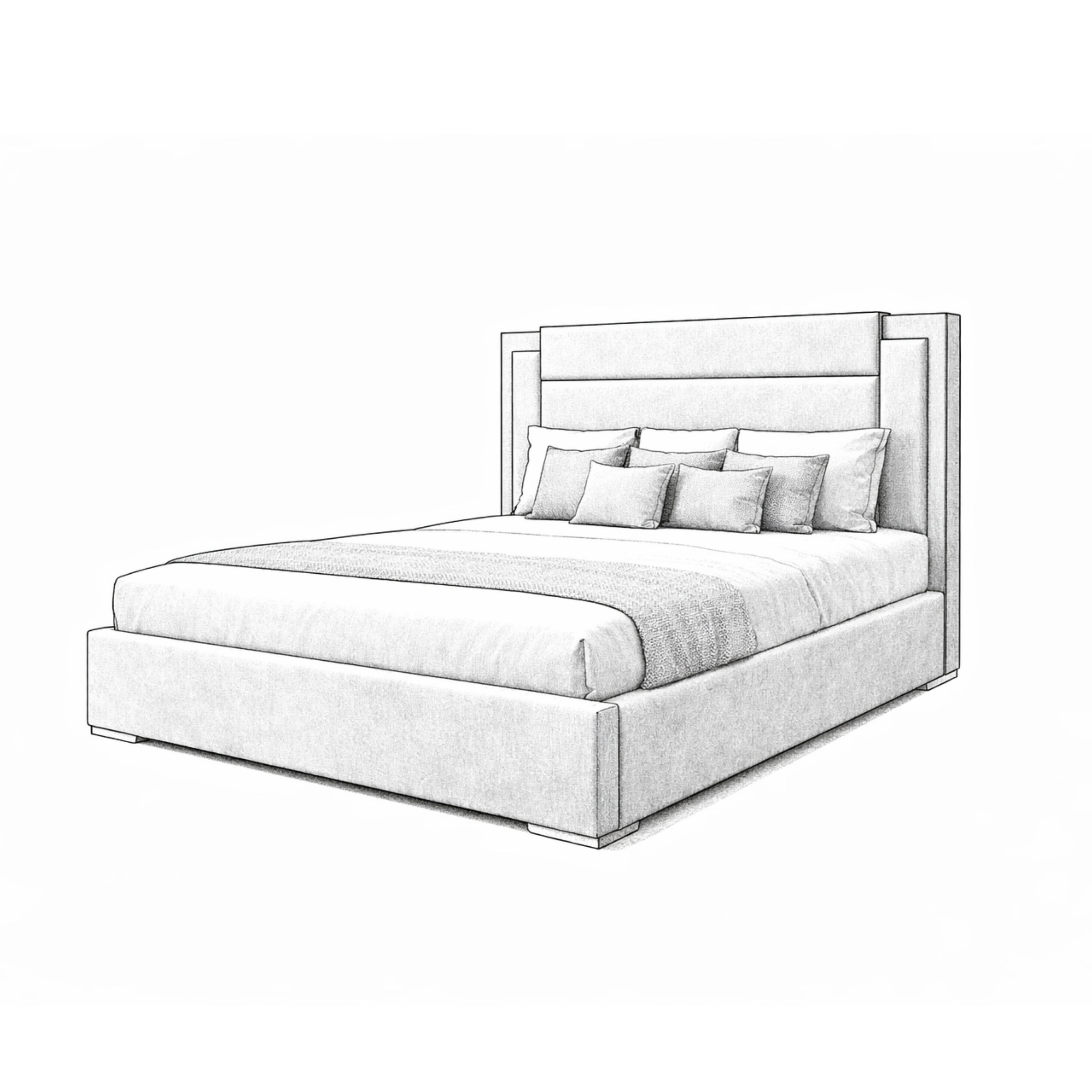 Nova Modern Ottoman Storage Bed