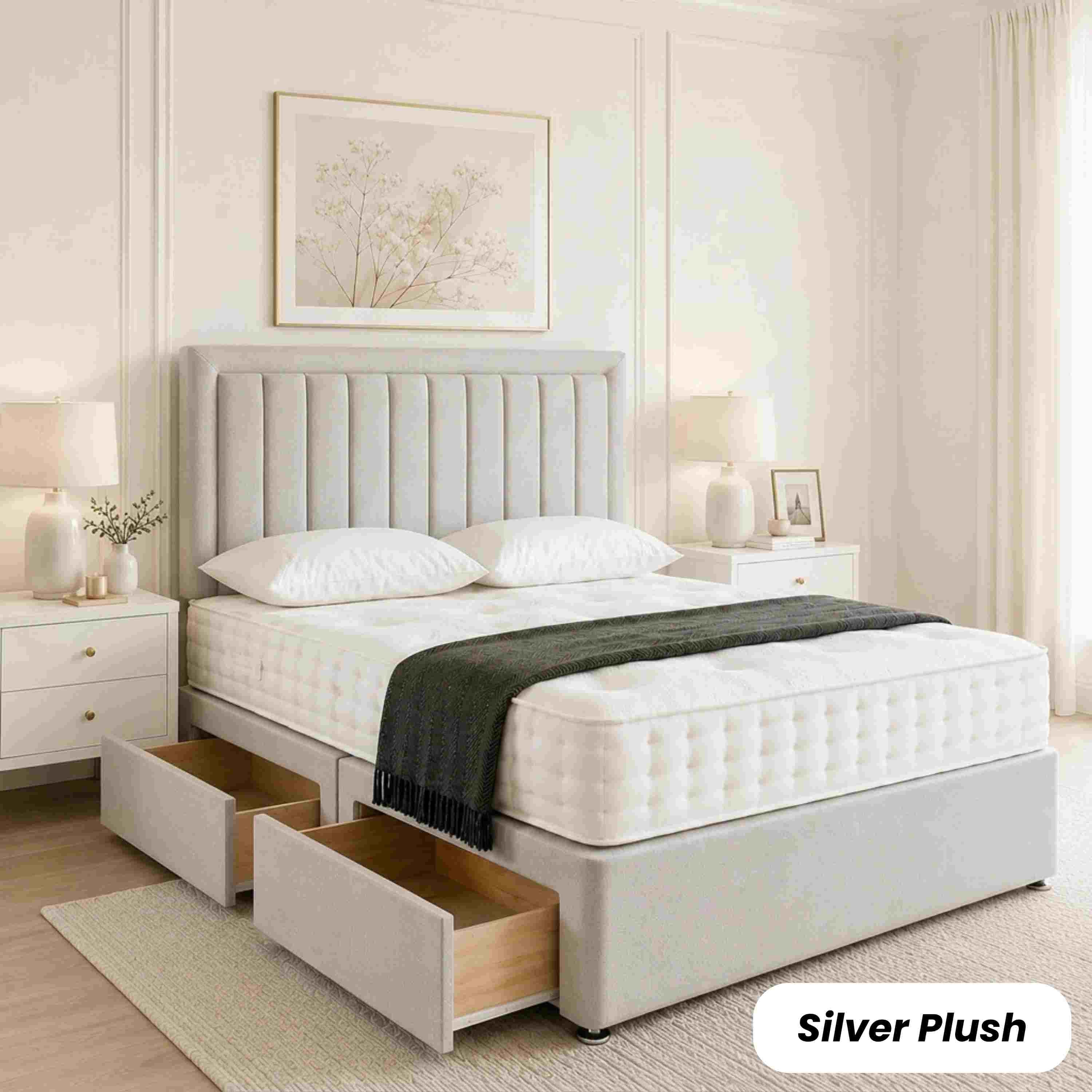 Caruo Contemporary Divan Bed