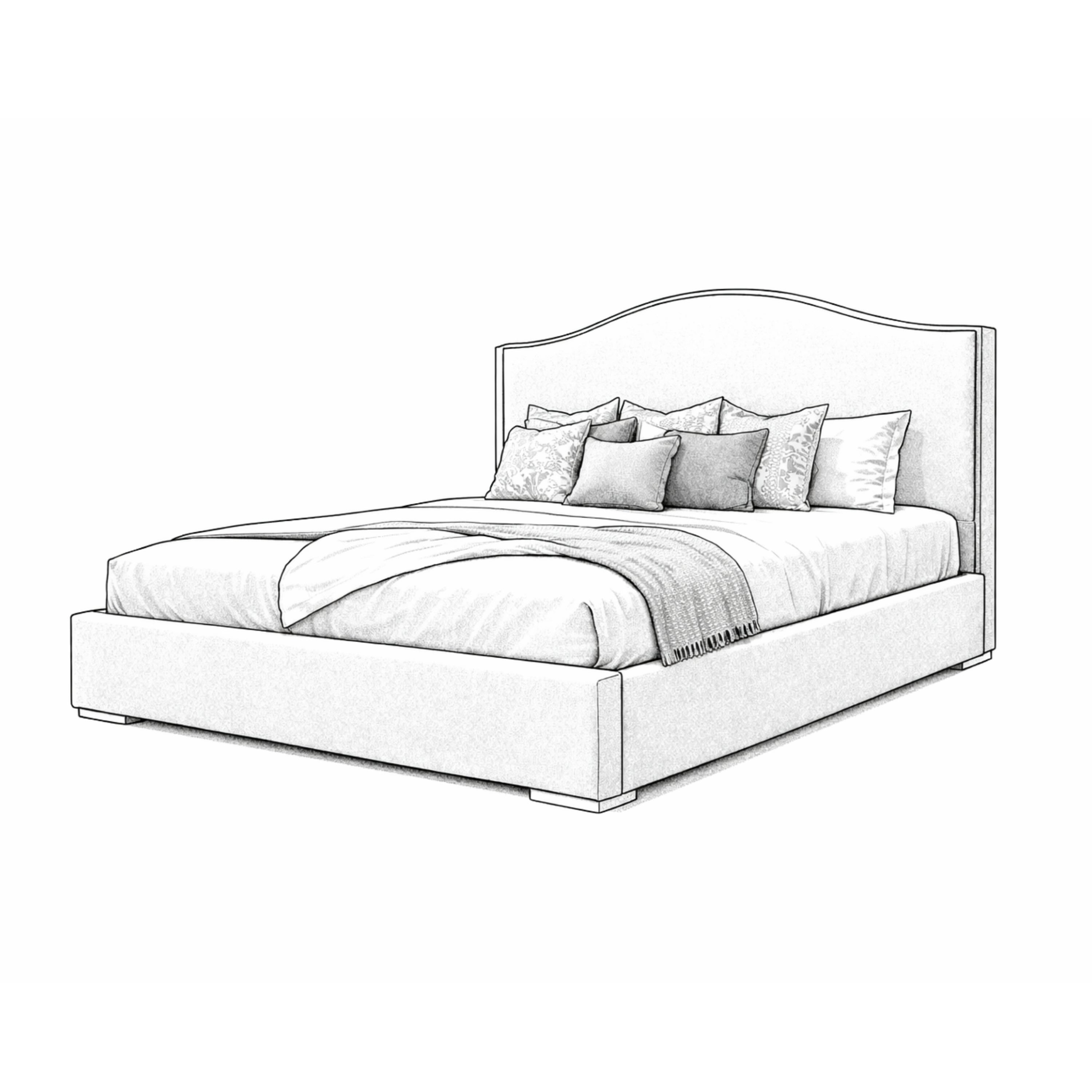 Ascot Deluxe Ottoman Bed