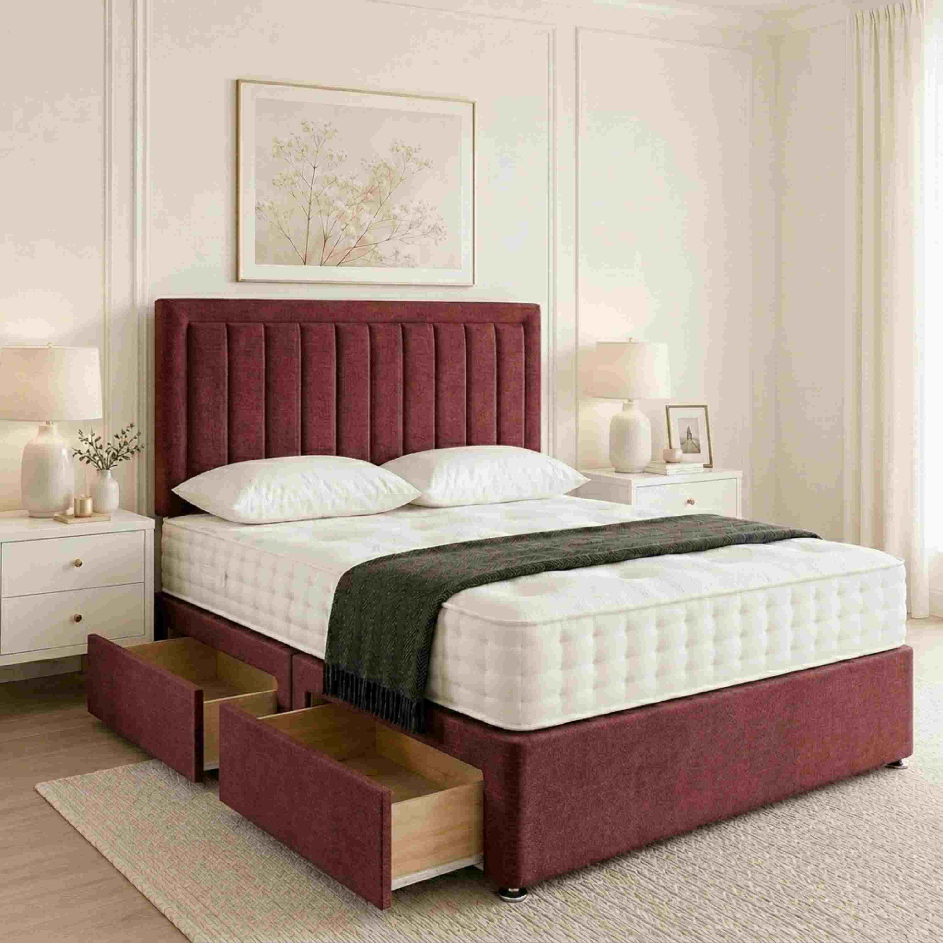 Caruo Contemporary Divan Bed