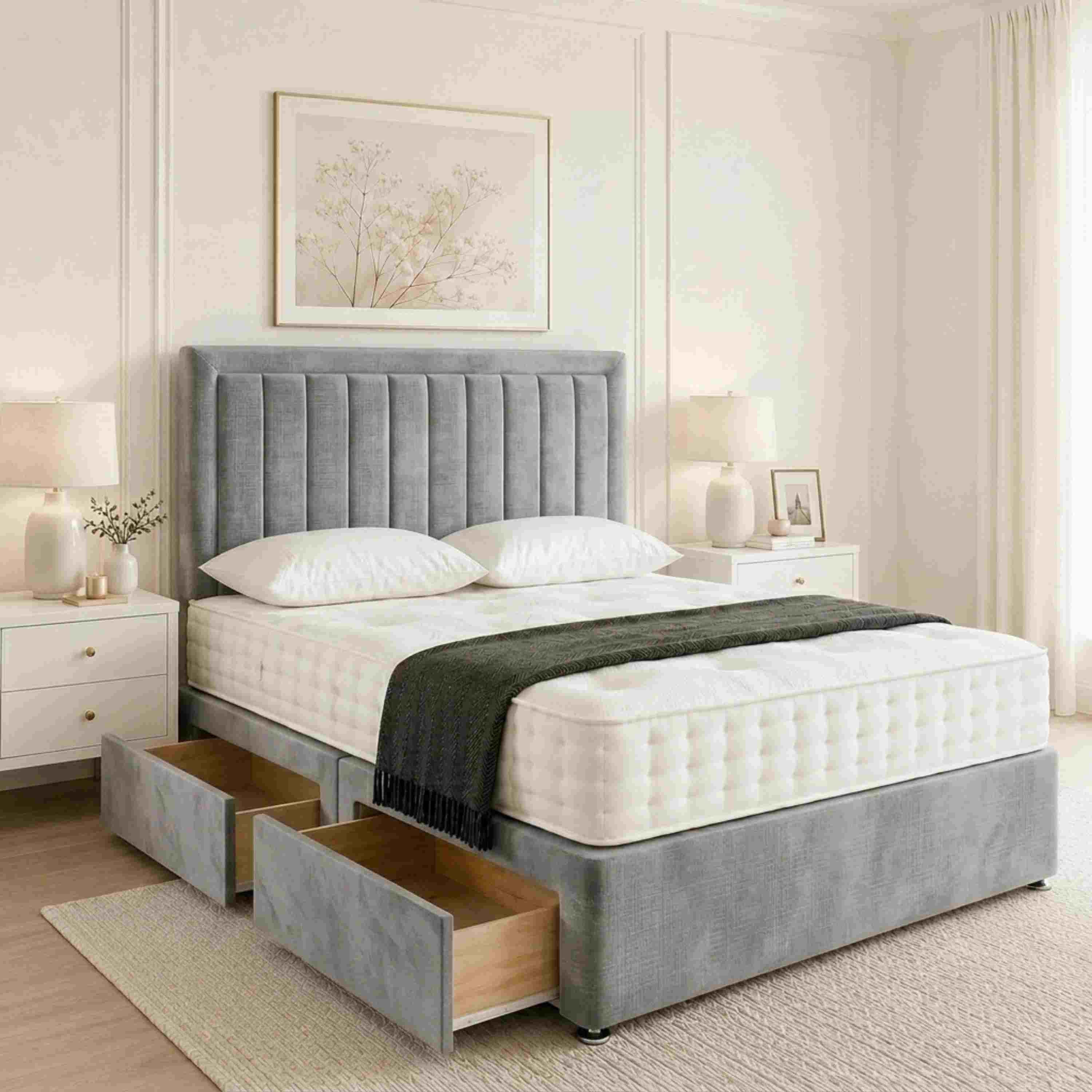 Caruo Contemporary Divan Bed