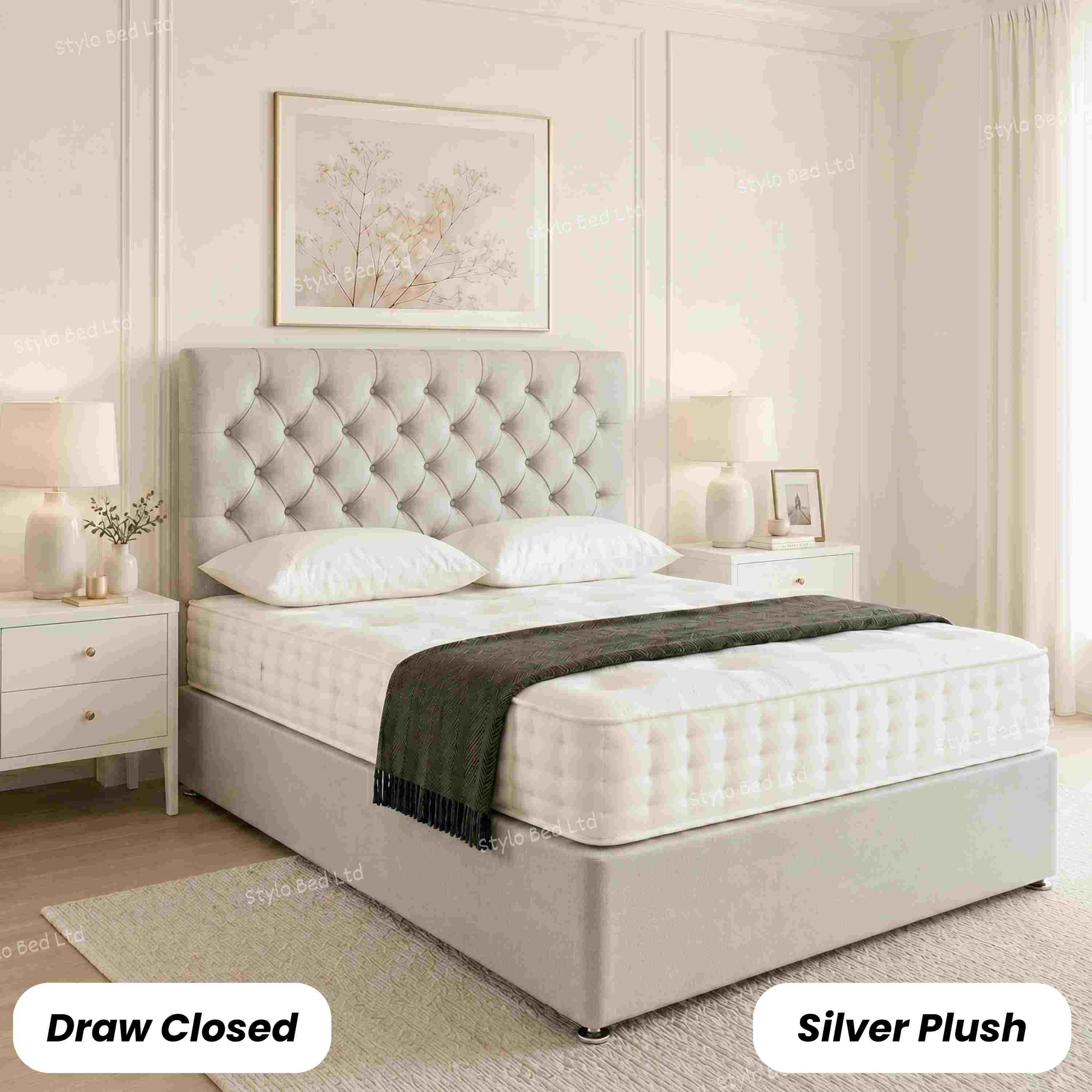 Bellun Luxury Upholstered Divan Bed
