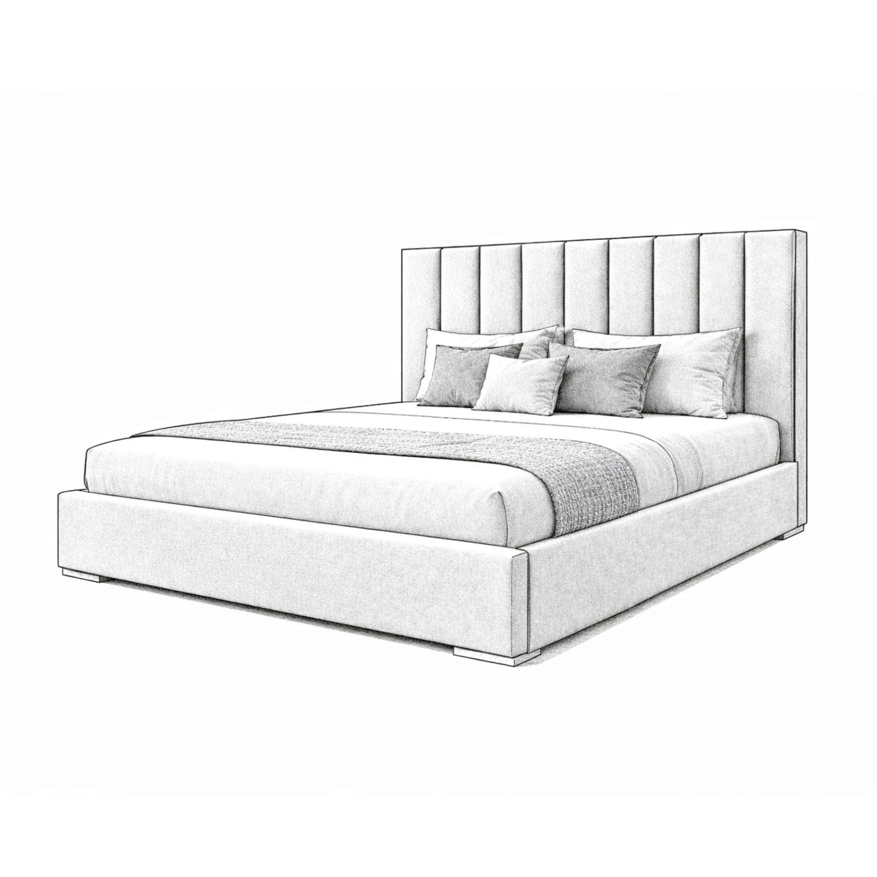 Elegance Plush Ottoman Bed