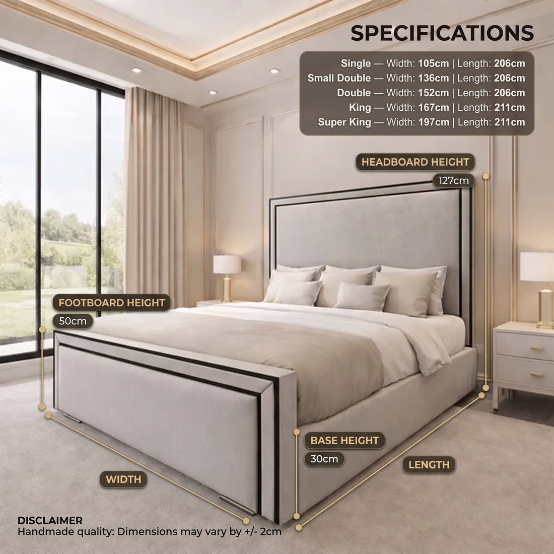 Heritage Chesterfield Ottoman Bed — deep-buttoned Chesterfield UK ottoman bed