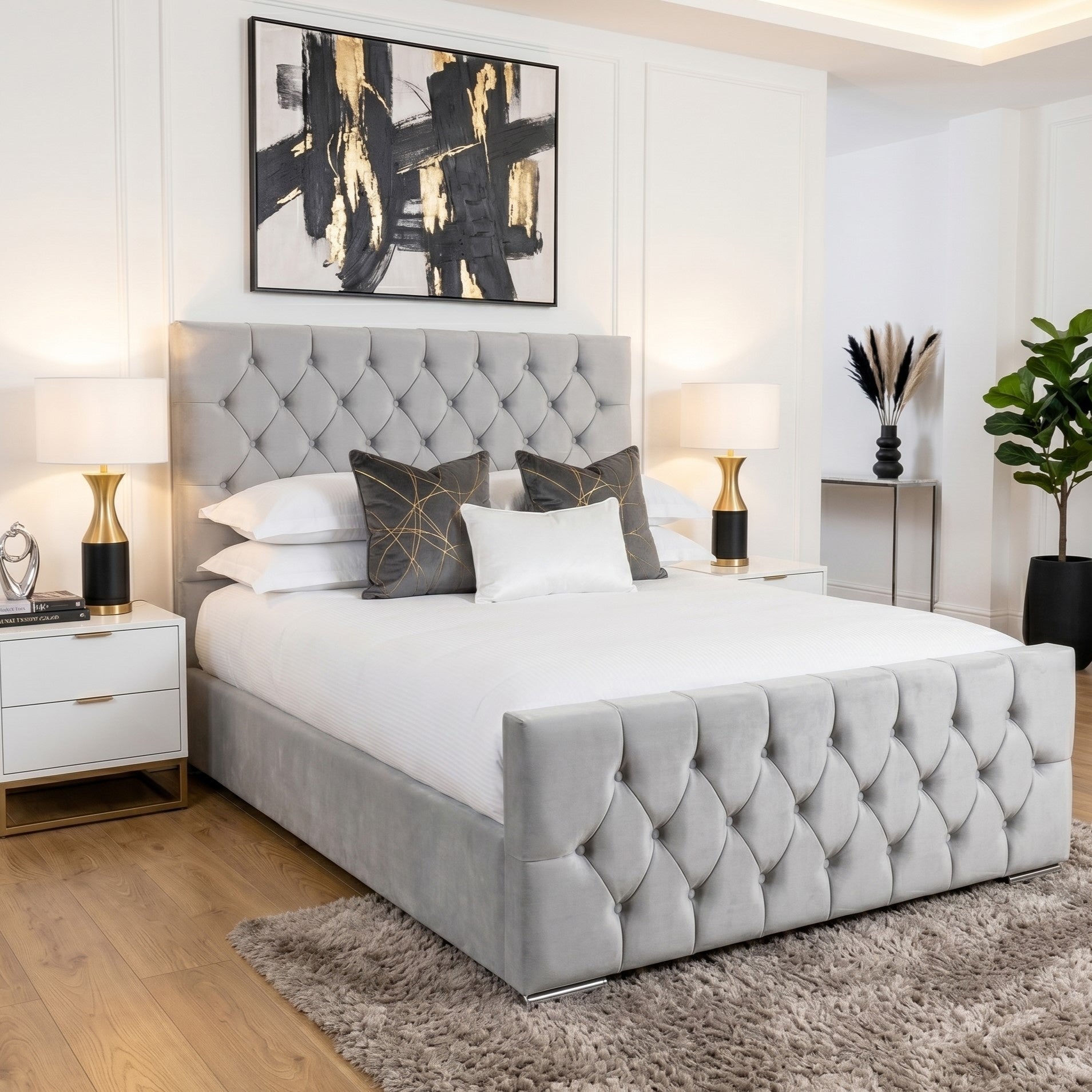 Amalfain Ottoman Storage Bed frame