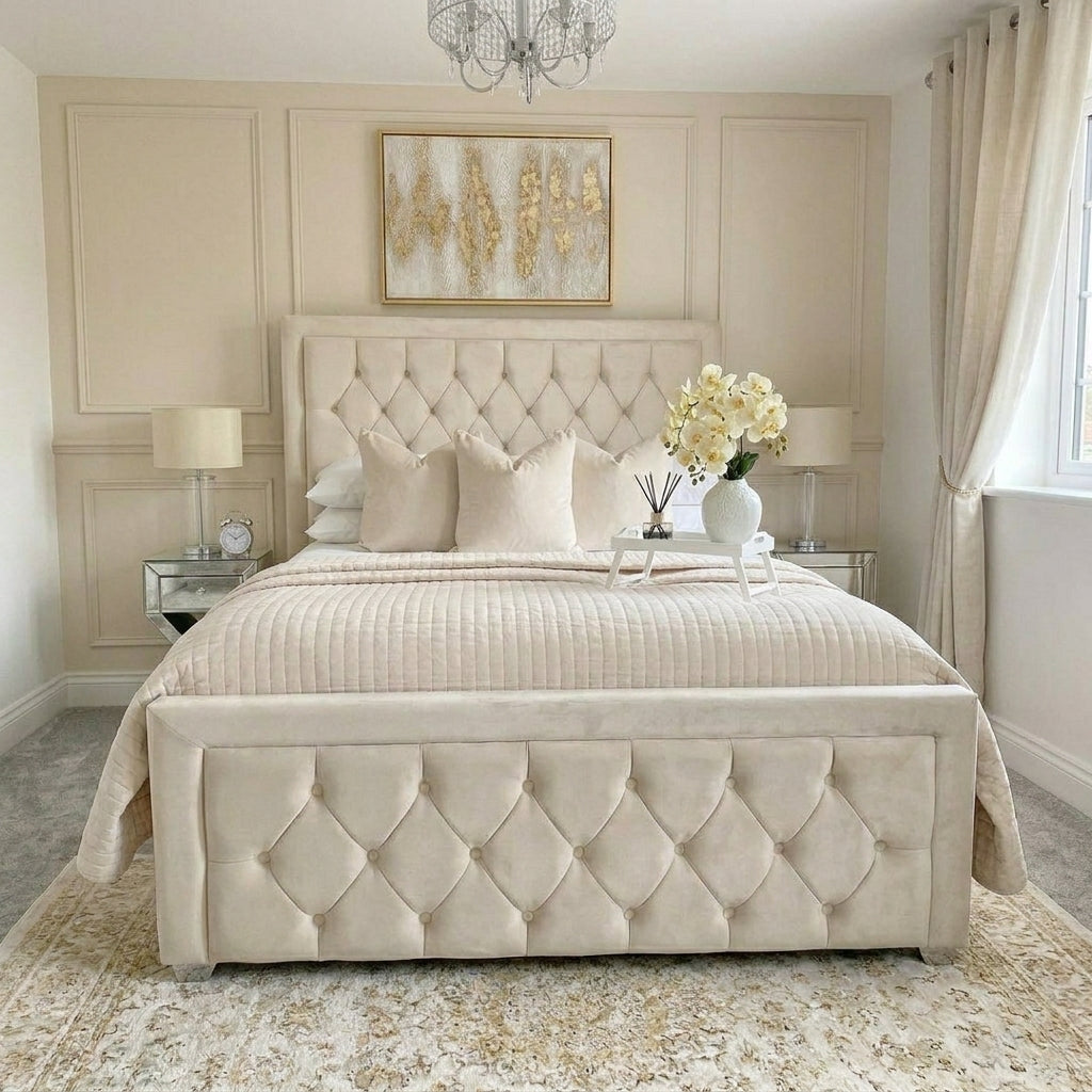 Monzar Chesterfield Bed frame