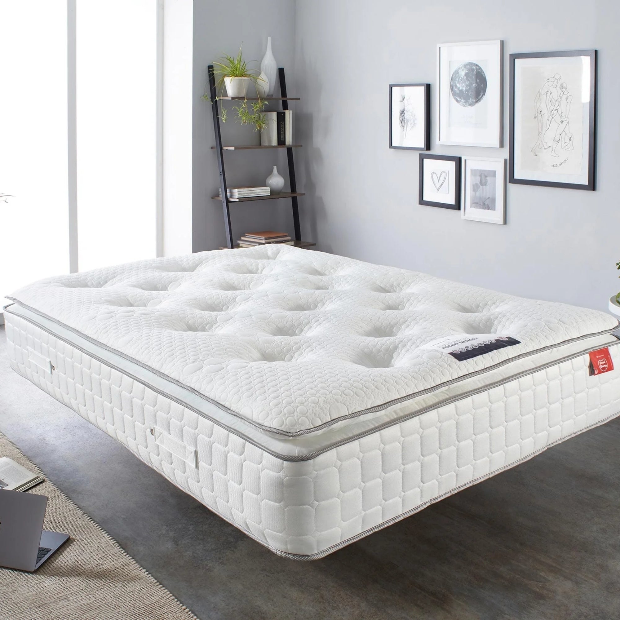 1000 Pocket Sprung Memory Pillow Mattress